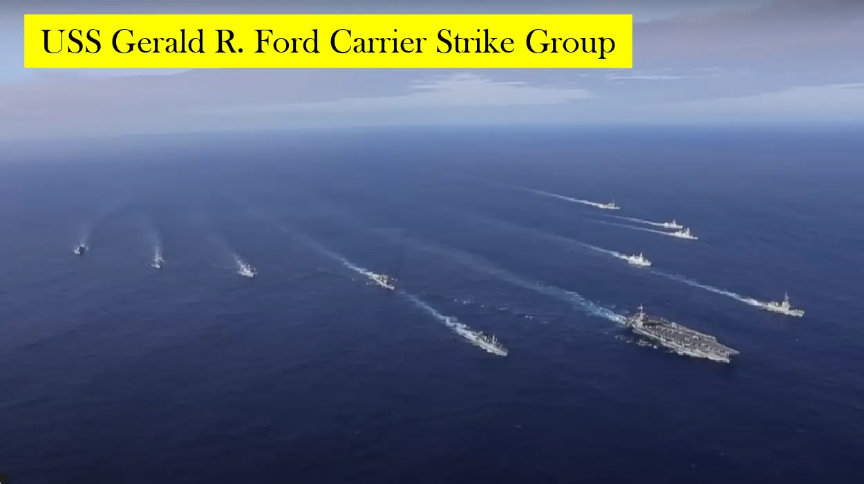 USS Gerald R. Ford Carrier Strike Group 6-01